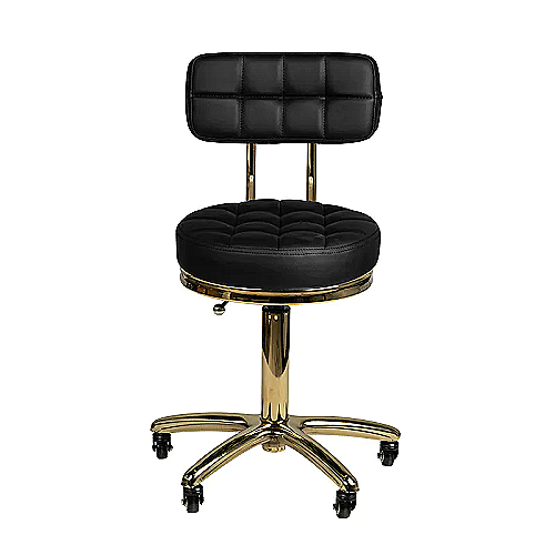 Kozmetička radna stolica Gold AM-961 – crna