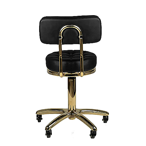 Kozmetička radna stolica Gold AM-961 – crna