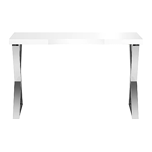 Stol za manikuru Momo 04-SL — elegantni kozmetički stol srebrnih nogu