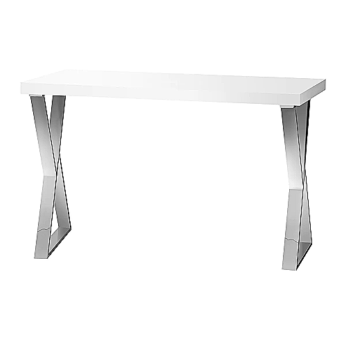 Stol za manikuru Momo 04-SL — elegantni kozmetički stol srebrnih nogu
