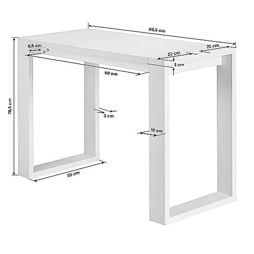Stol za manikuru G031 White — stol za manikuru koji definira vaš radni prostor