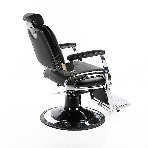 Barber stolica Spy NK s metalnom konstrukcijom u barber salonu
