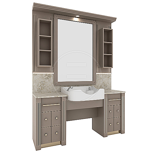 Ogledalo sa radnim mjestom Barlas