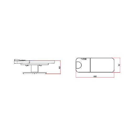 elektricni stol za masazu iris
