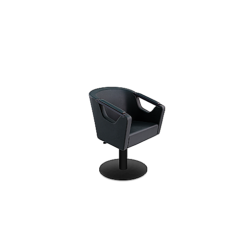 Frizerska stolica Sacha Color SL – luksuzna styling stolica sa satenskim zlatnim detaljima
