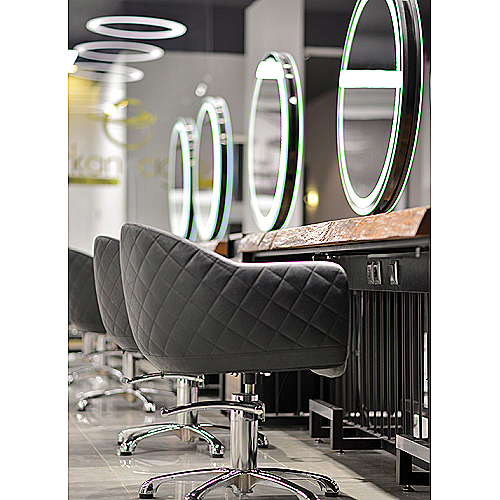 Frizerska stolica Cute Kap BL - Oprema za frizerske salone, Ženske frizerske stolice 