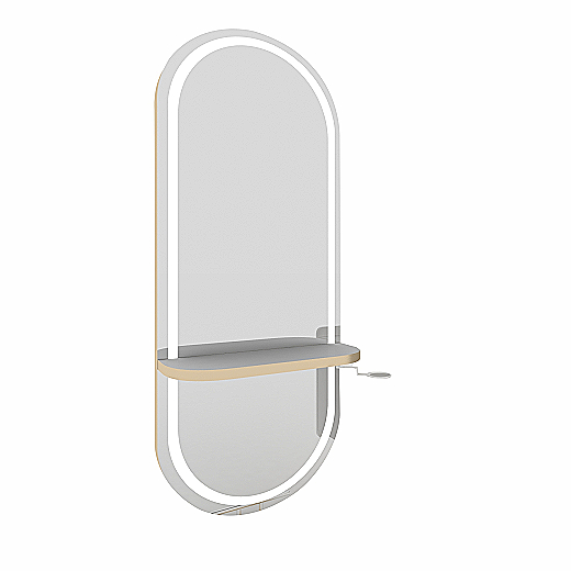 Ogledalo sa radnim mjestom Glam Wall Basic