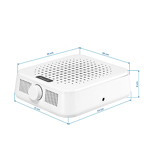 usisavač za manikuru Marathon Levent profesionalni usisavač za nokte bijeli