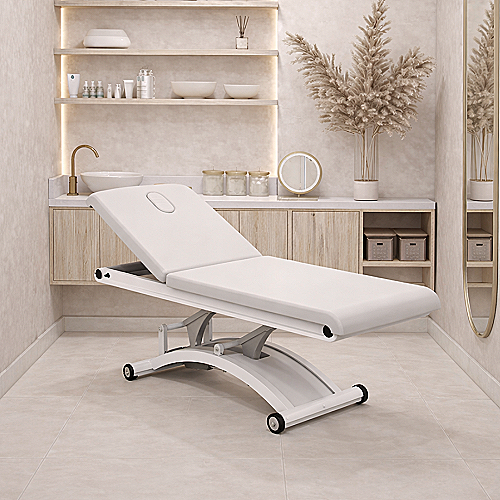 Masažni stol CERVIC – funkcionalni tretmanski stol s kotačima i otvorom za lice