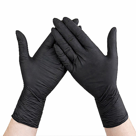 Nitrilne rukavice black S 100 kom