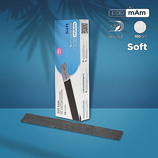 Zamjenska rašpica Staleks Expert Soft 20 GRIT 180 – 30 komada