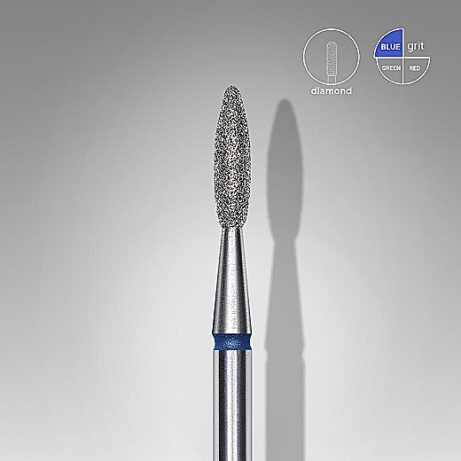 Dijamantni nastavak Staleks Expert plamen 2,1 mm/8 – plavi (srednje grubi)