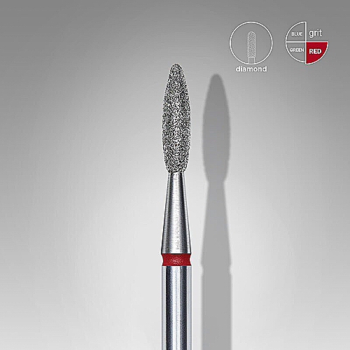 Dijamantni nastavak Staleks Expert plamen 2,1 mm/8 – crveni (fini)