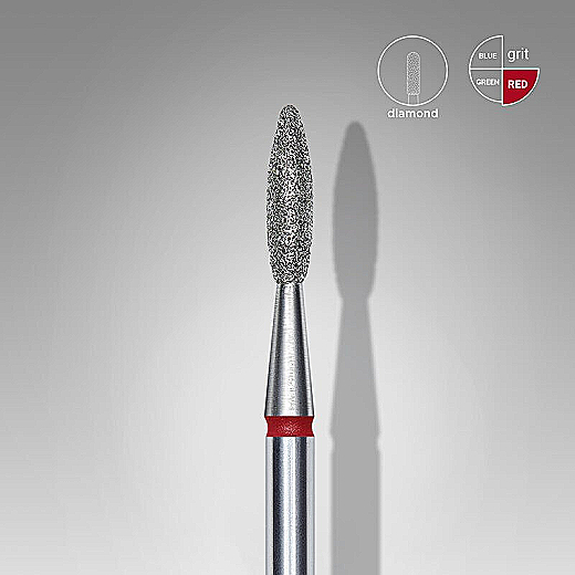 Dijamantni nastavak Staleks Expert plamen 2,1 mm/8 – crveni (fini)