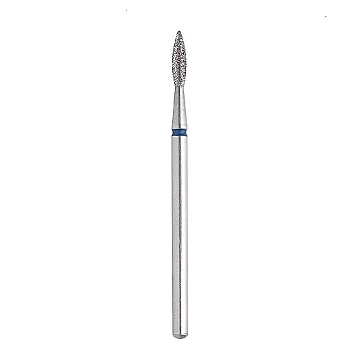 Dijamantni nastavak Staleks Expert šiljasti plamen 2,1 mm/8 – plavi (srednje grubi)