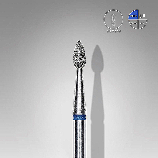 Dijamantni nastavak Staleks Expert kapljica 2,3 mm – plavi (srednji)