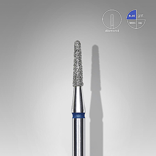 Dijamantni nastavak Staleks Expert konus zaobljeni 1,8 mm – plavi (srednje grubi)