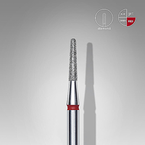 Dijamantni nastavak Staleks Expert konusni zaobljeni 1,8 mm – crveni (fini)
