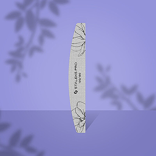 Rašpica za nokte Staleks Expert mineralna polumjesec 100/180 – 25 kom