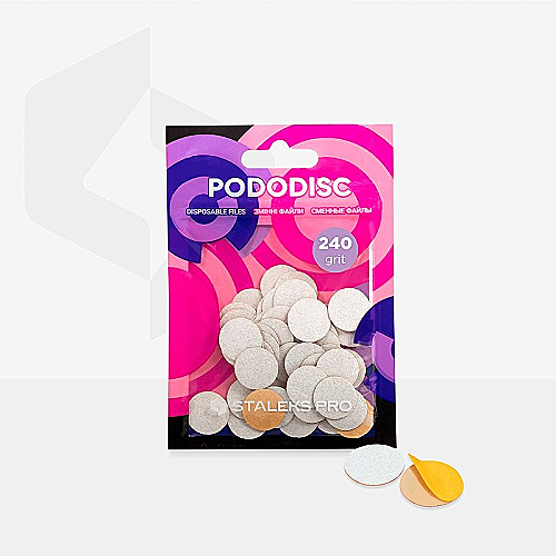 Zamjenski jastučići za disk Staleks Expert PDF-15-240W – disk S Ø 15 mm, granulacija 240