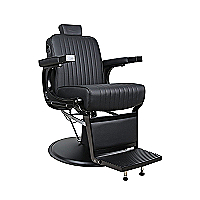 Barber stolica King – Luksuzna retro stolica s čeličnim okvirom i detaljima