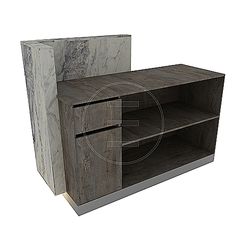Stone Desk prijemni pult – Alpede