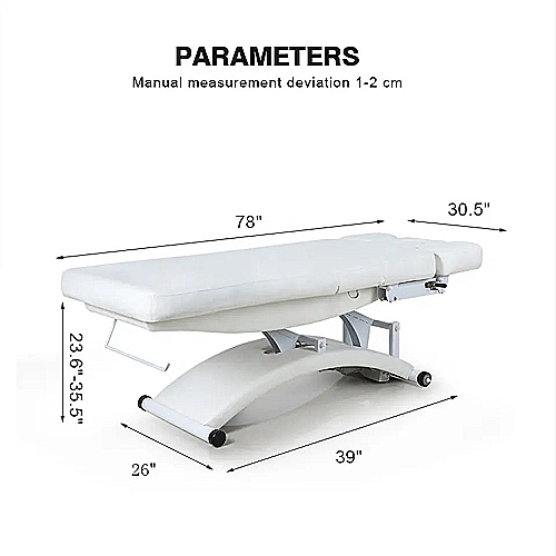 “Krevet za masažu ELLY s 3 motora i opcijom grijanja”
