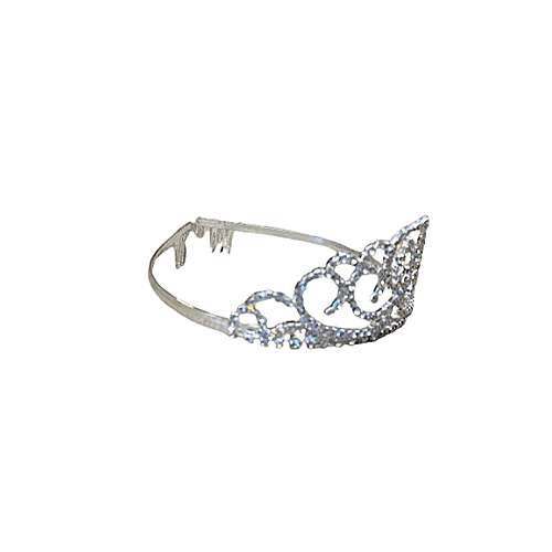 Rajf kruna diadema s kristalnim detaljima za svečane frizure