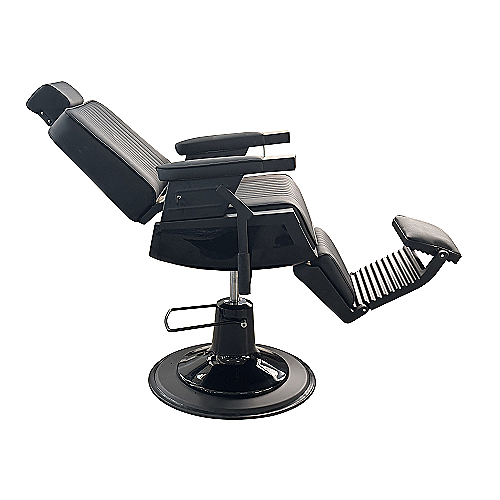 Frizerska Stolica Baron — premium all black dizajn