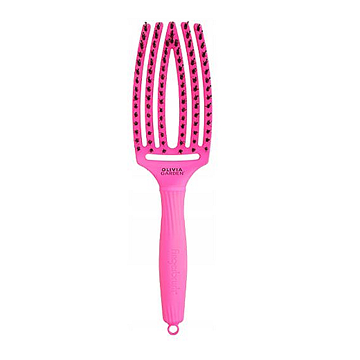 Četka za raščešljavanje kose Olivia Garden Fingerbrush Pink