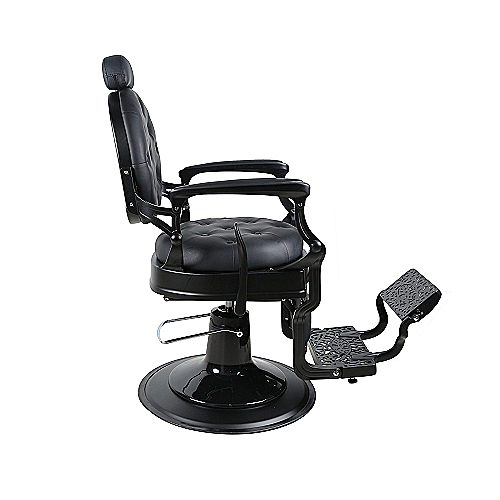 barber stolica Royal Black crna profesionalna stolica za barber salon