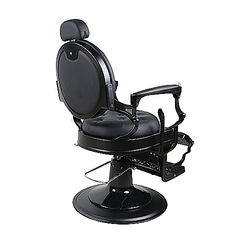 barber stolica Royal Black crna profesionalna stolica za barber salon