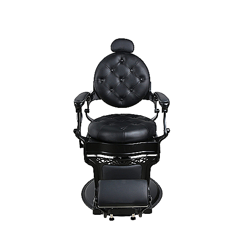 barber stolica Royal Black crna profesionalna stolica za barber salon