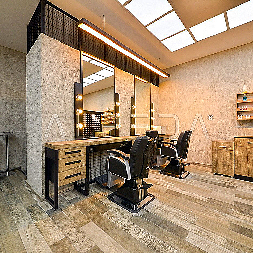 Hercule Copper A luksuzna frizerska stolica snažnog dizajna