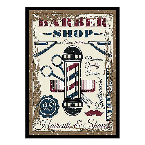 Mural Man Vision 14 - Oprema za frizerske salone, Čekaonice i dekoracije 