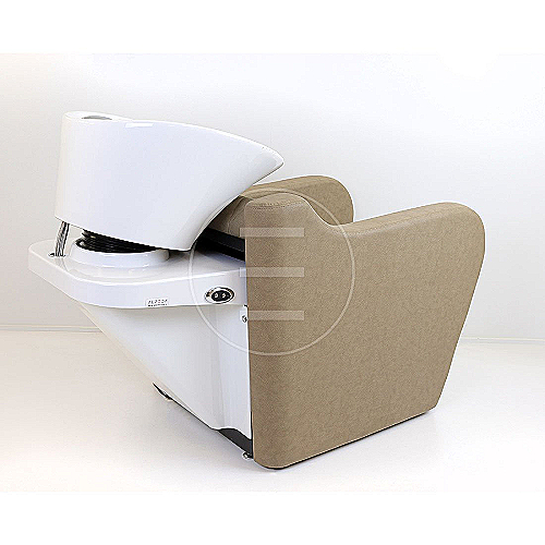 Maya Basic Wash profesionalni frizerski glavoper s kožnom presvlakom i keramičkom zdjelom