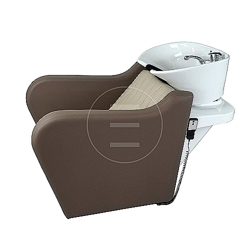 Maya Basic Wash profesionalni frizerski glavoper s kožnom presvlakom i keramičkom zdjelom