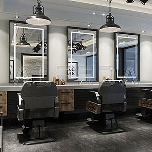 Odin Grey ogledalo s radnim mjestom i umivaonikom